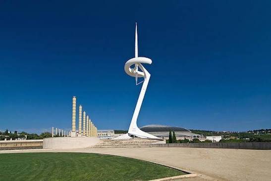 Montjuïc Communications Tower by Santiago Calatrava, Barcelona