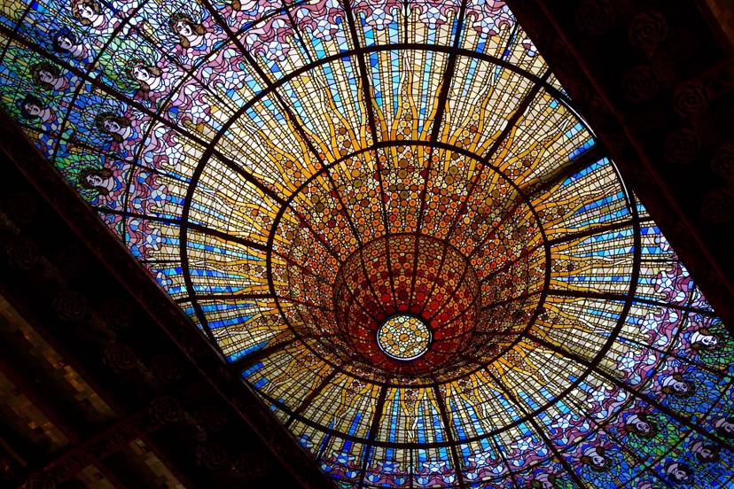 Palau de la Música Catalana by Lluís Domènech i Montaner, Barcelona