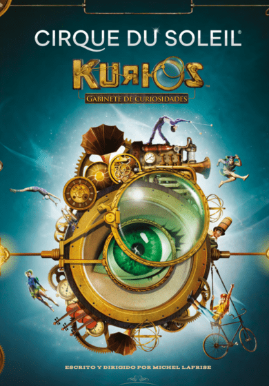 Cirque du Soleil KURIOS, Cabinet of Curiosities — Barcelona 2026 poster
