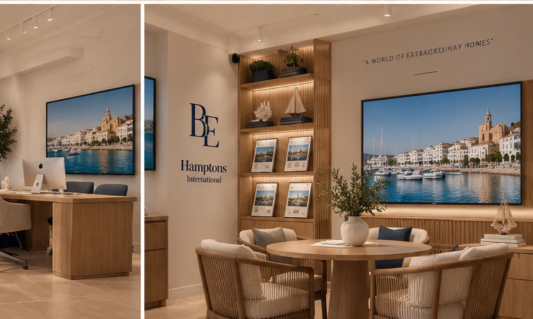 The Barleigh Ellis office at Port d'Aiguadolc, Sitges, opening 15 October 2026