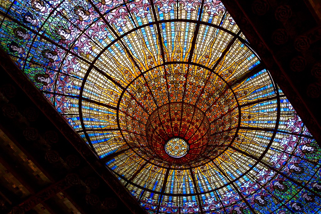 Palau de la Música Catalana by Lluís Domènech i Montaner, Barcelona